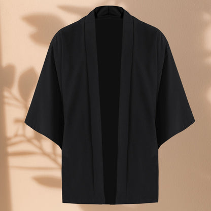 Veste kimono noir femme