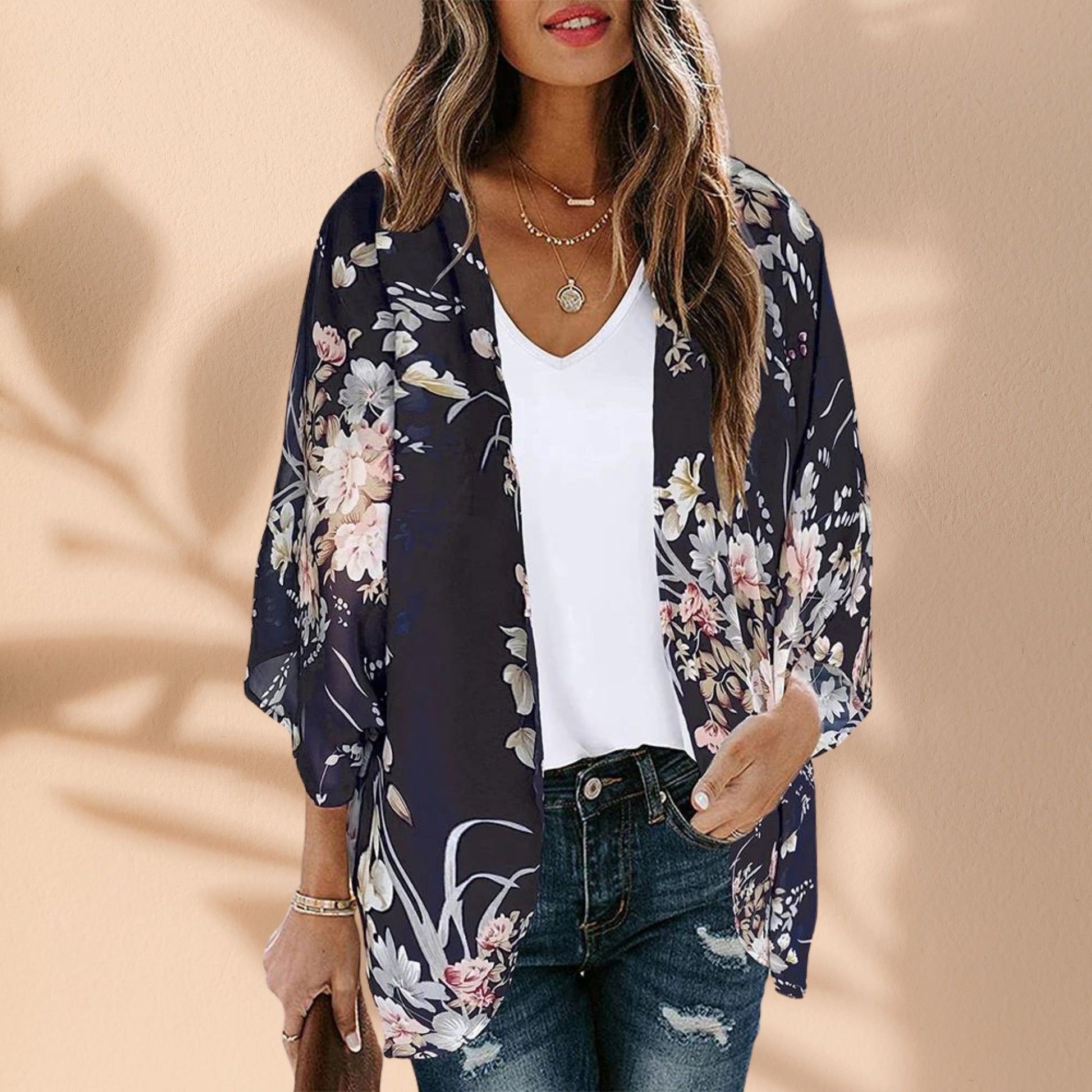 Veste kimono femme