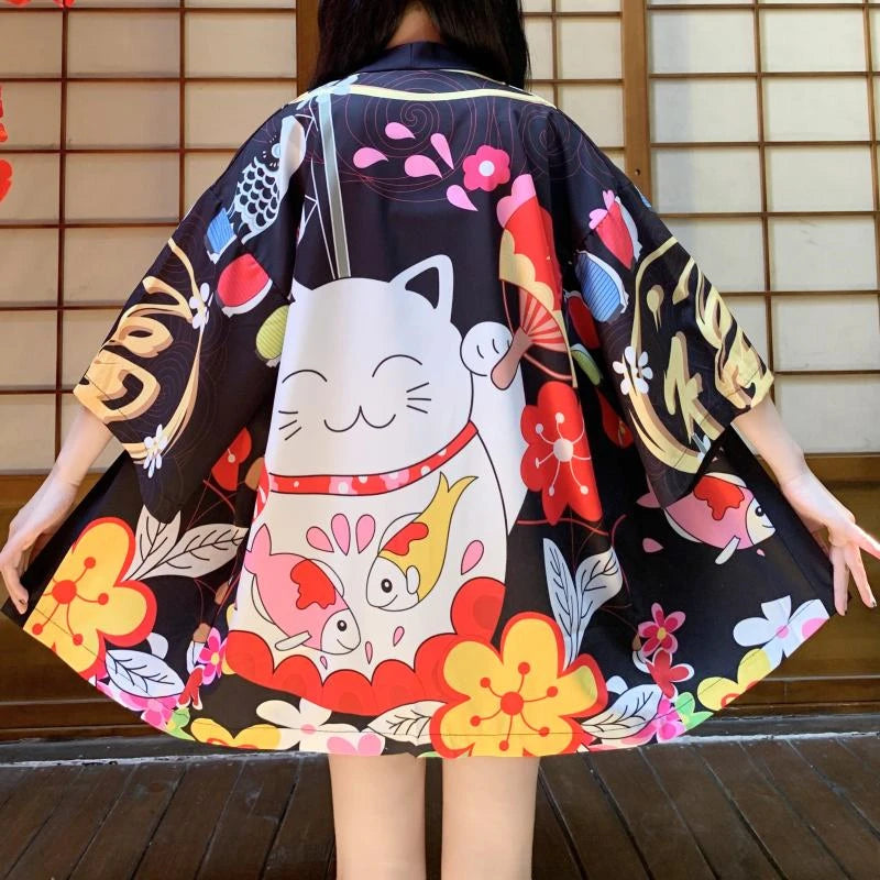 Veste kimono femme style japonais