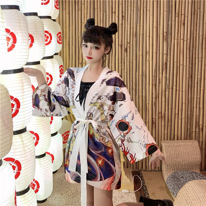 Veste kimono femme style japonais