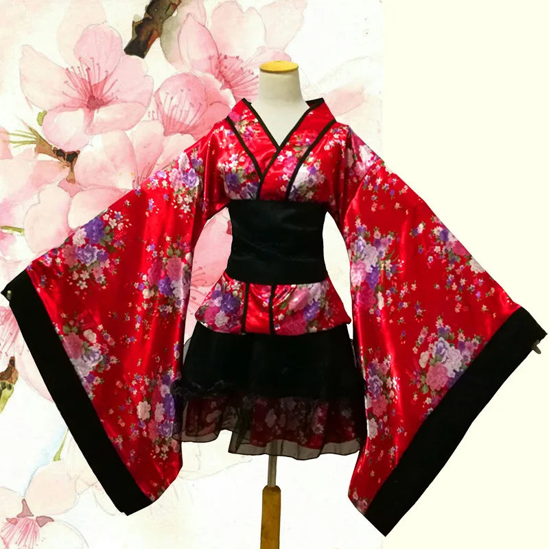 Robe kimono femme style japonais