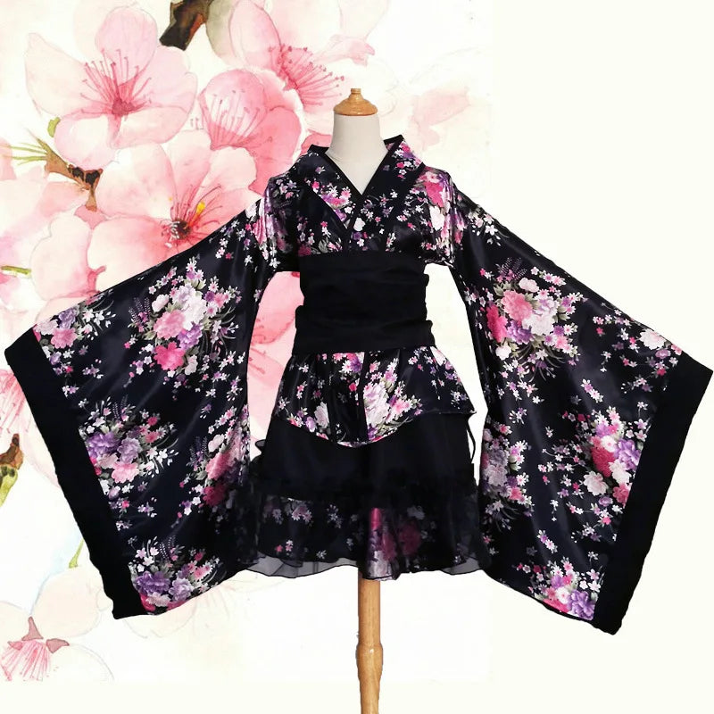 Robe kimono femme style japonais