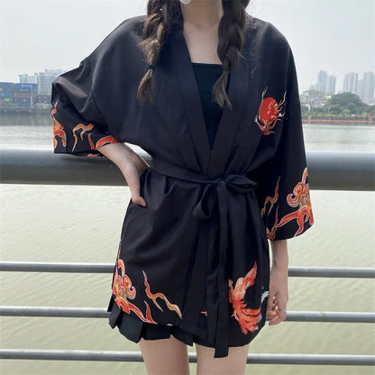 Veste kimono femme style japonais