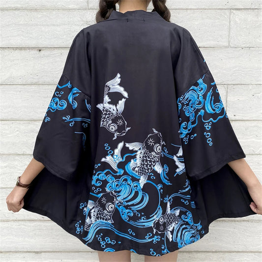 Veste kimono femme style japonais