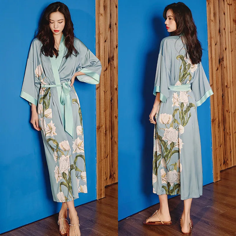 Kimono long femme