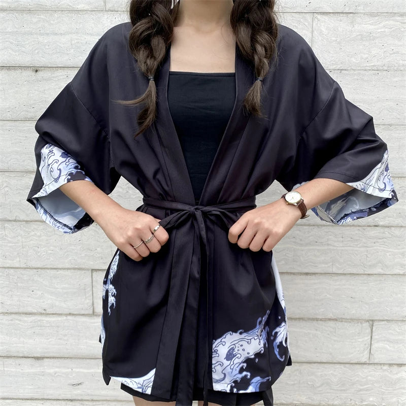 Veste kimono femme style japonais