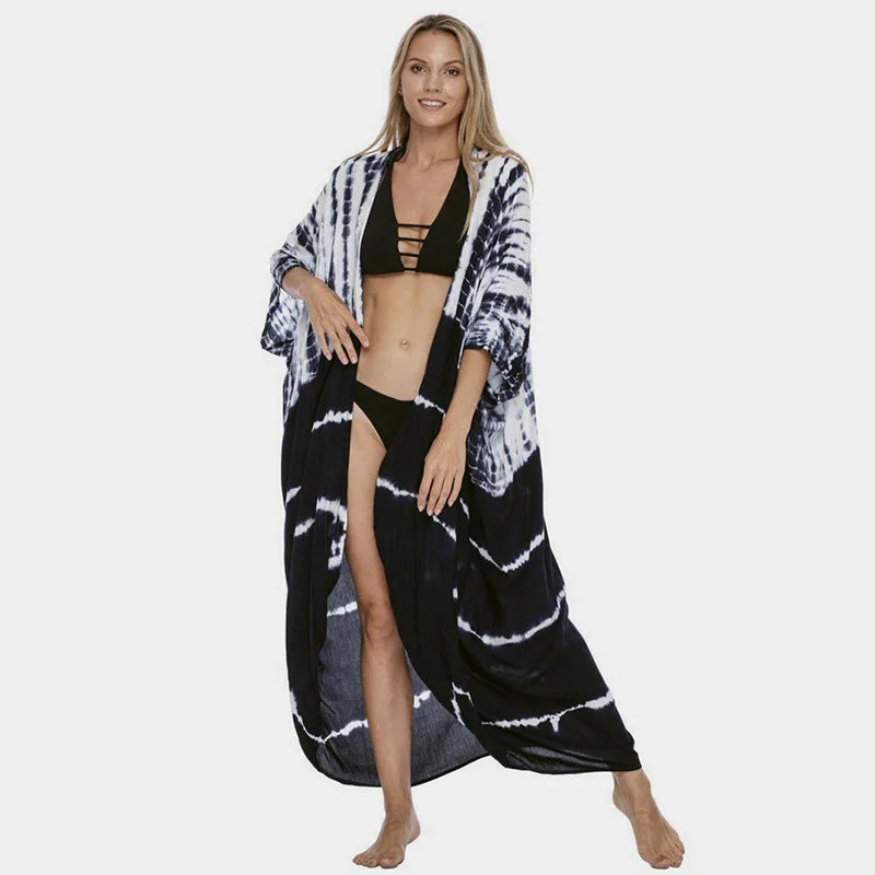 Robe kimono femme style plage