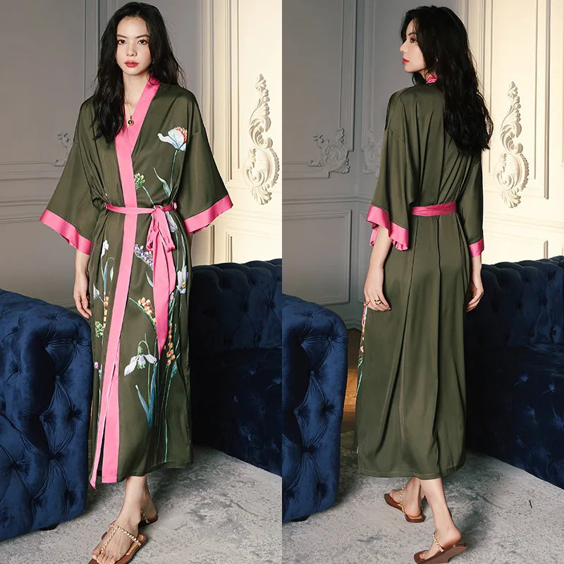 Kimono long femme