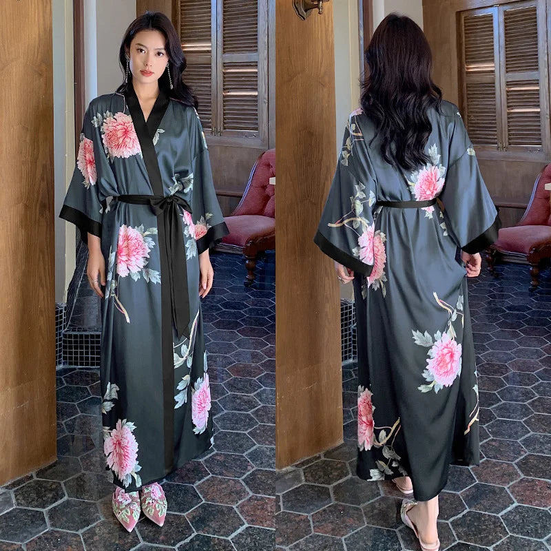 Kimono long femme