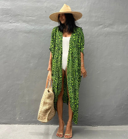 Robe kimono femme style plage