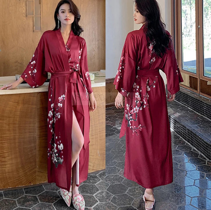 Kimono long femme