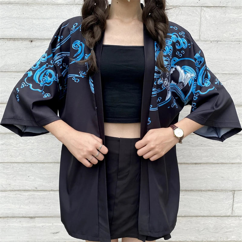 Veste kimono femme style japonais