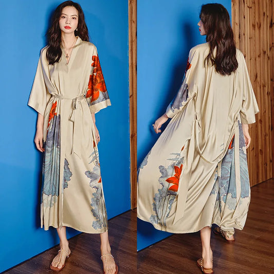 Kimono long femme