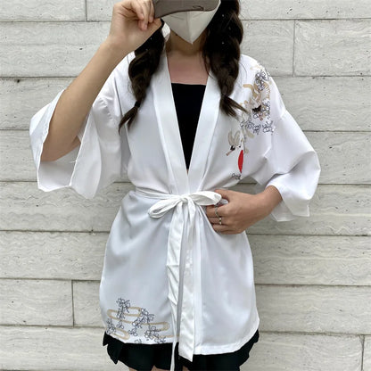 Veste kimono femme style japonais