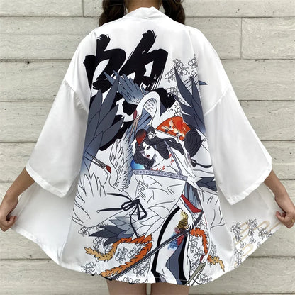 Veste kimono femme style japonais