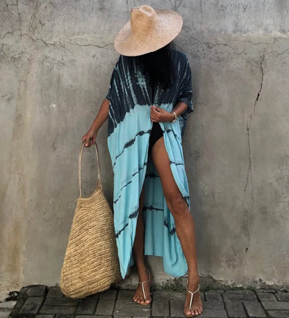 Robe kimono femme style plage