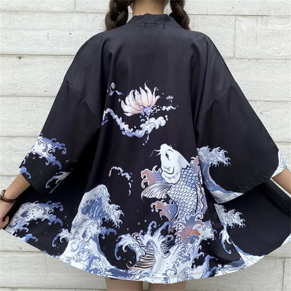 Veste kimono femme style japonais