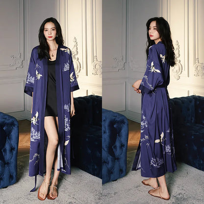 Kimono long femme