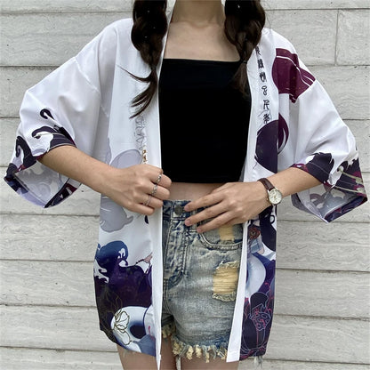 Veste kimono femme style japonais