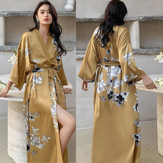 Kimono long femme