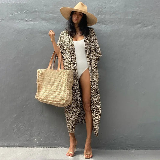 Robe kimono femme style plage